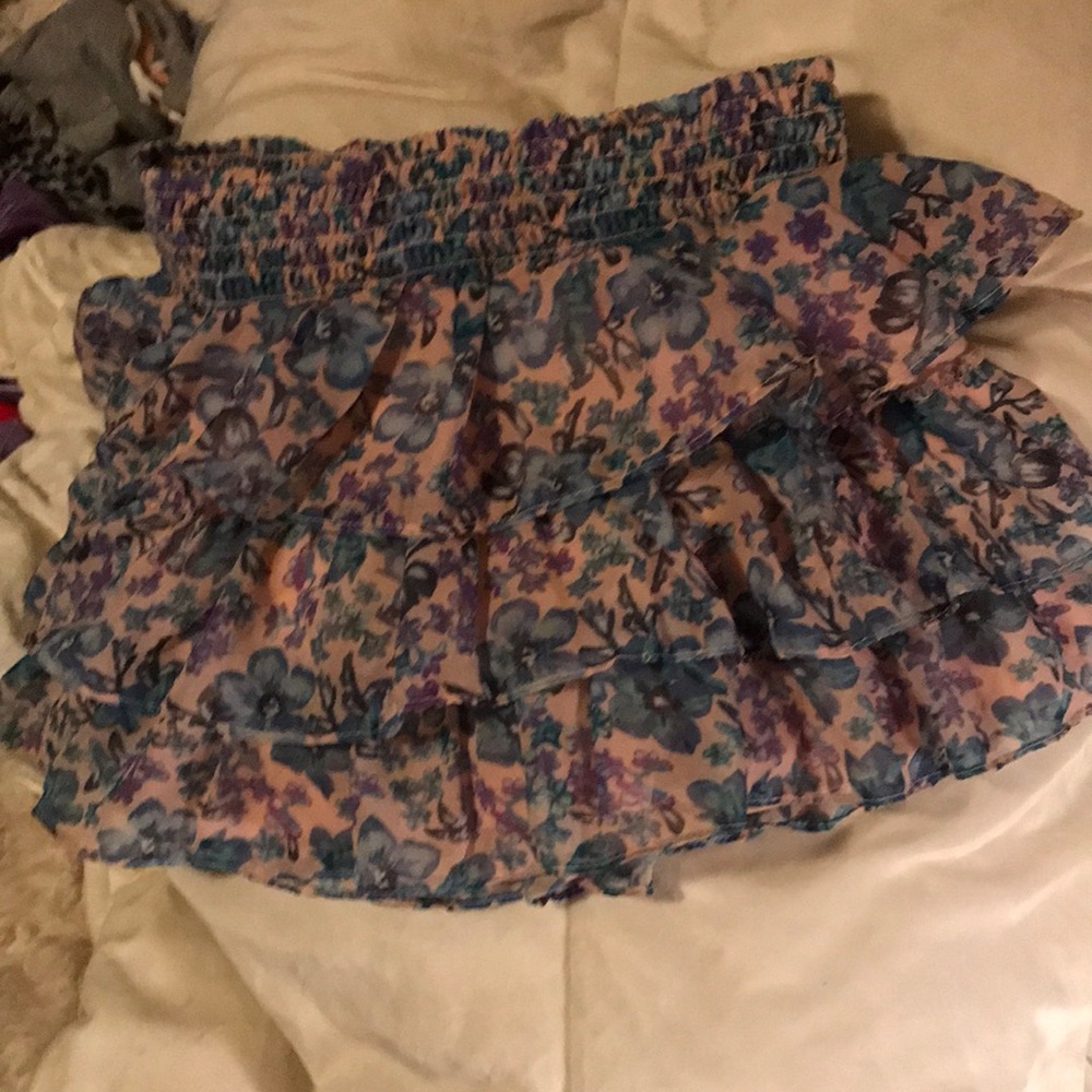 Justice girls skirt with built in shorts
